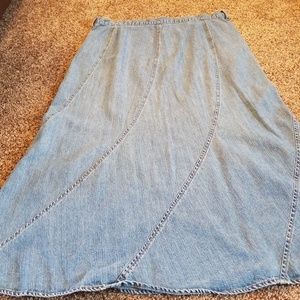 Light Blue Jean skirt